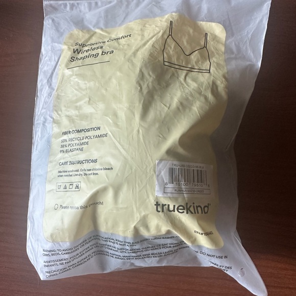 Shapermint Truekind Black Wireless Shaper Bra - Picture 6 of 7